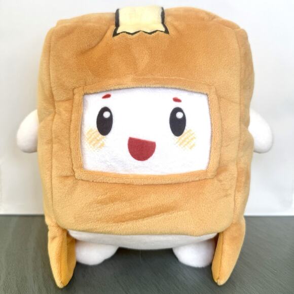 LANKYBOX Boxy Plush 9” Stuffed Toy 2020 Official Huggable Collectible Plushie - Picture 1 of 2